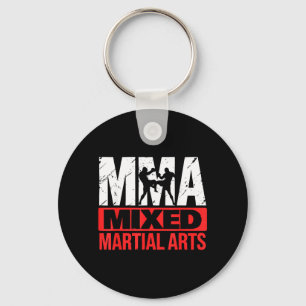 MMA-Kämpfer Mixed Martial Arts Kampfsportler Schlüsselanhänger