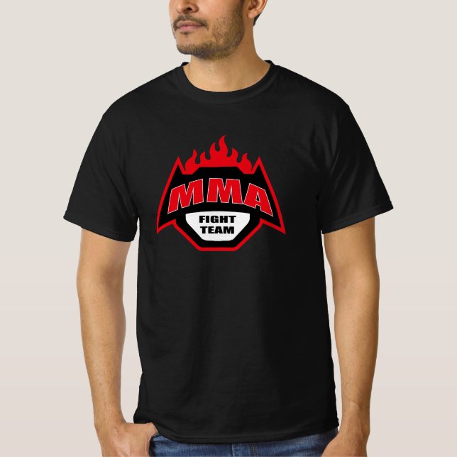 MMA-Kampfteam Fire Emblem T-Shirt (Vorderseite)