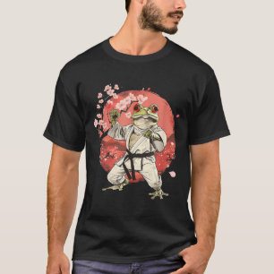 MMA Kröte Taekwondo Frosch Judo Kickboxen Sakura T-Shirt