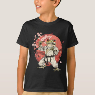 MMA Kröte Taekwondo Frosch Judo Kickboxen Sakura T-Shirt