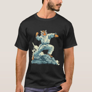 MMA Tiger Taekwondo Kickboxen Kampfsport Judo T-Shirt