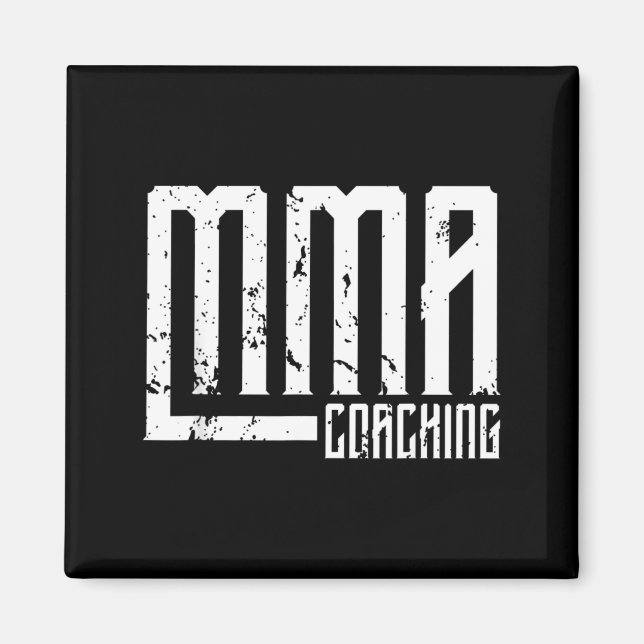 MMA-Training Coach Trainer Lehrer Magnet (Vorne)