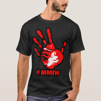 MMIW Awareness Indigene Frau Art Stolen Schwestern T-Shirt