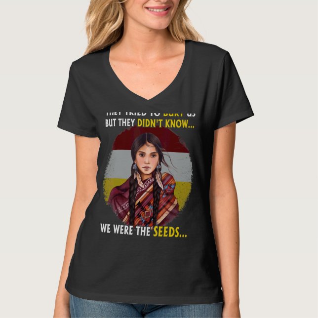 Mmiw Awareness nicht mehr gestohlen Sister native  T-Shirt (Vorderseite)