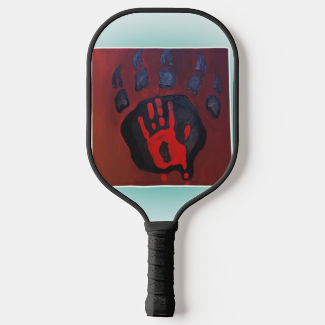 MMIW Bearpaw Pickleball Schläger (Rückseite)
