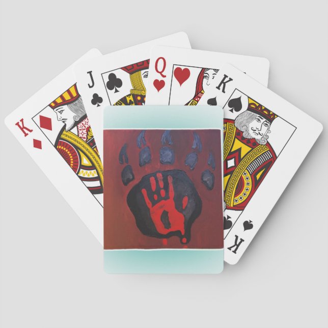 MMIW Bearpaw Spielkarten (Rückseite)