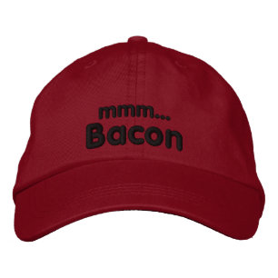 MMM ... Bacon Love Bestickte Kappe