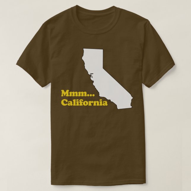 Mmm California T-Shirt (Design vorne)