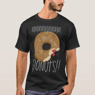 mmm Donuts Liebe und Adore Junk Food Secret Santa T-Shirt