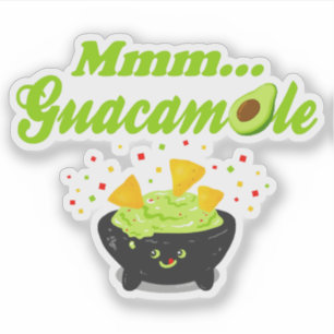 Mmm Guacamole Aufkleber