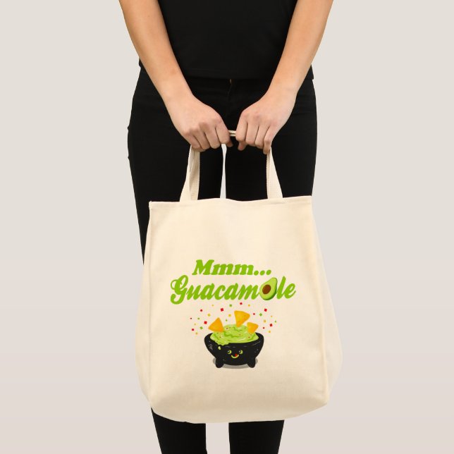 Mmm Guacamole Tragetasche (Vorderseite (Produkt))