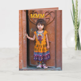 MMM~I VERGESSEN BELATED BIRTHDAY CARD DANKESKARTE