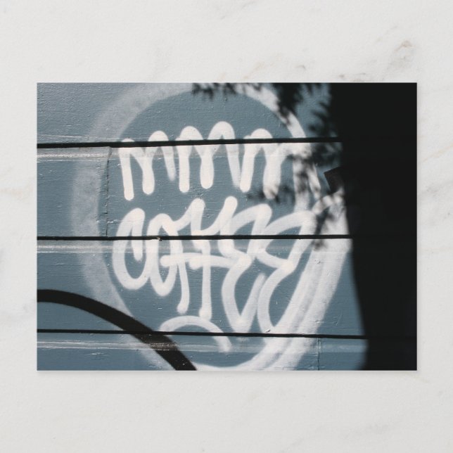 Mmm, Kaffee! -Postkarte Postkarte (Vorderseite)