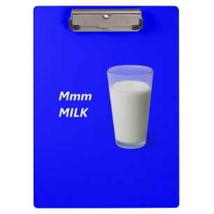 Mmm MILCH Klemmbrett