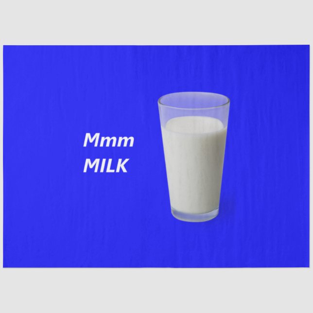 Mmm MILCH Seidenpapier (Vorderseite)