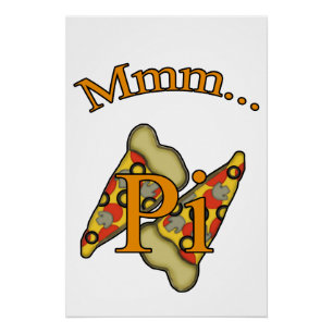 Mmm..Pi Poster