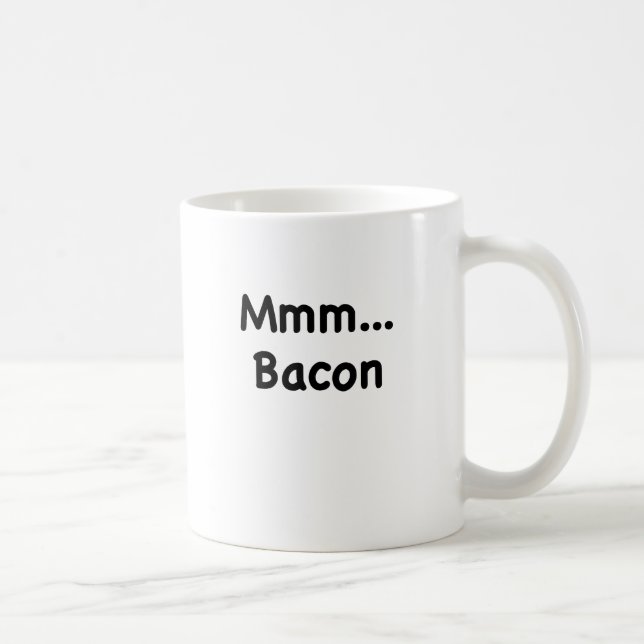 Mmm… Speck Kaffeetasse (Rechts)