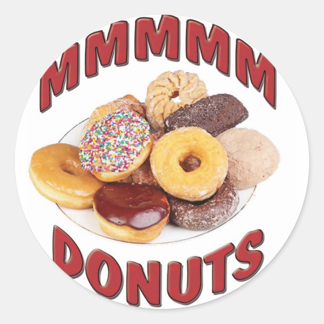 MMM-SPONUTS RUNDER AUFKLEBER (Vorderseite)