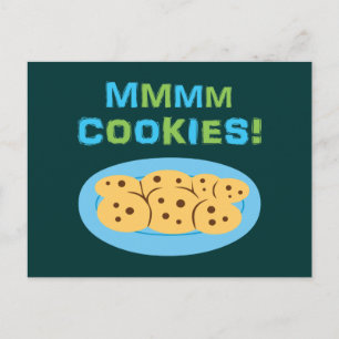 Mmmm Cookies! Postkarte