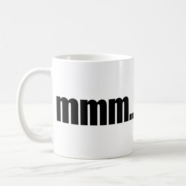Mmmm fleischig! kaffeetasse (Links)
