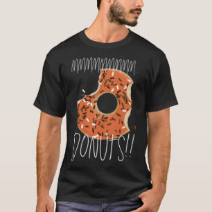 mmmm Liebe und Adore Junk Food Definitiv Bäcker T-Shirt