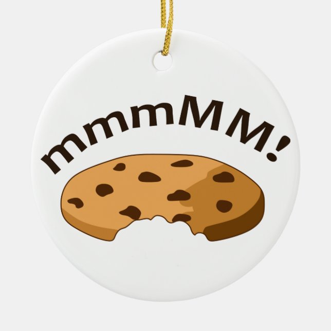 mmmMM-Cookies Keramik Ornament (Vorne)