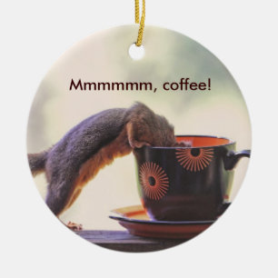 Mmmmmm, Kaffee! Keramikornament
