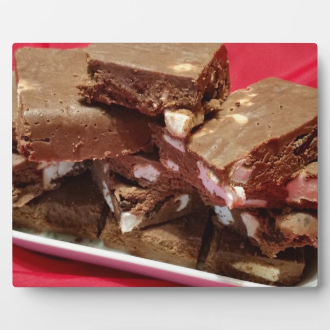 Mmomcherrymarshmallowfuge Fotoplatte (Vorderseite)