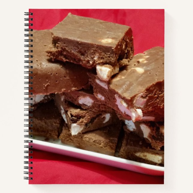 Mmomcherrymarshmallowfuge Notizbuch (Vorderseite)