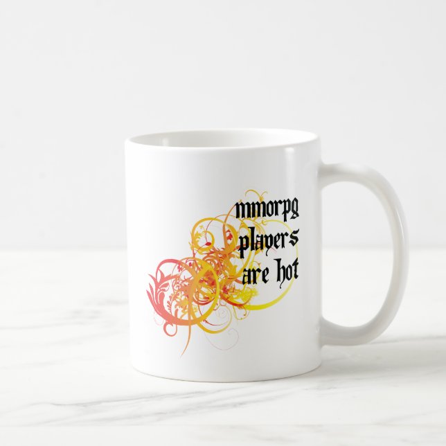 MMORPG Spieler sind heiß Kaffeetasse (Rechts)