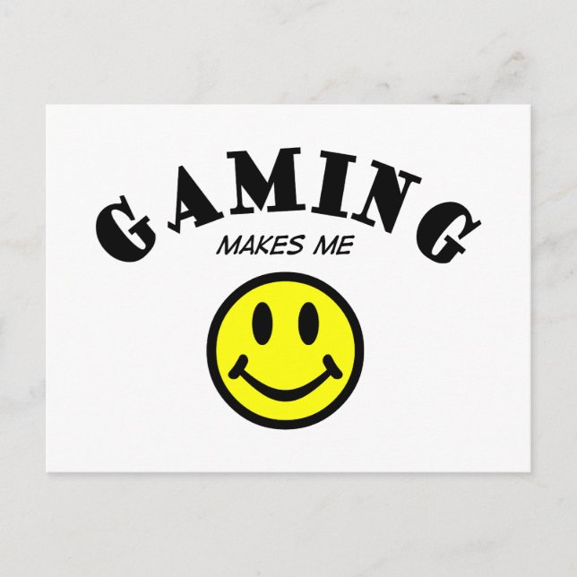 MMS: Gaming Postkarte (Vorderseite)