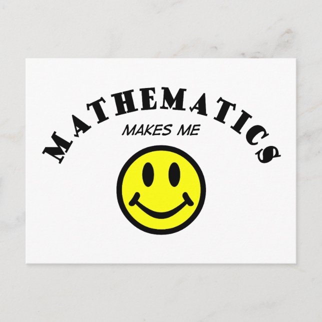 MMS: Mathematik Postkarte (Vorderseite)