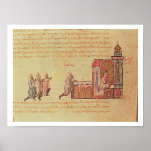 MMS Vitr 26-7 der byzantinische Kaiser Romanus III Poster