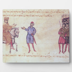 MMS Vitr 26-7 Die byzantinische Armee fliegt zu Fl Fotoplatte
