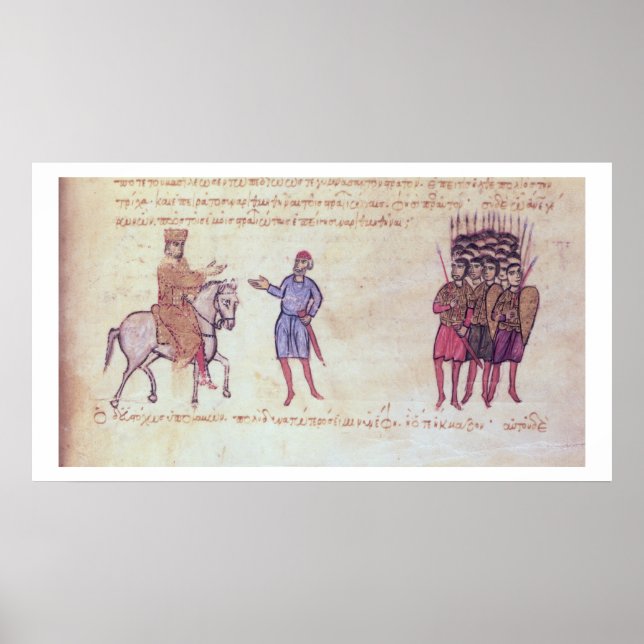 MMS Vitr 26-7 Die byzantinische Armee fliegt zu Fl Poster (Vorne)