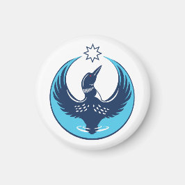 MN Loon Rising Magnet