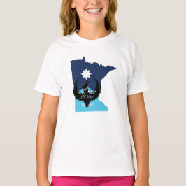 MN Loon Rising - MN Stolz, Stärke, Liebe & Hoffnun T-Shirt