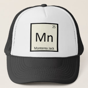 Mn - Monterey Jack Käse Chemie Periodensystem Truckerkappe