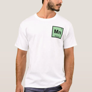 Mn - Periodisches Symbol für die griechische Chemi T-Shirt