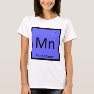 Mn - Regelmäßige Tabelle für die Chemie von MN T-Shirt