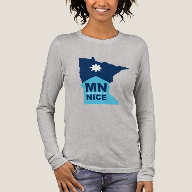 MN SCHÖN Tri-Blend SHIRT (Vorderseite)