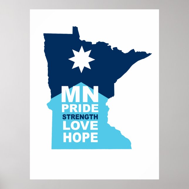 MN Strong  Poster (Vorne)