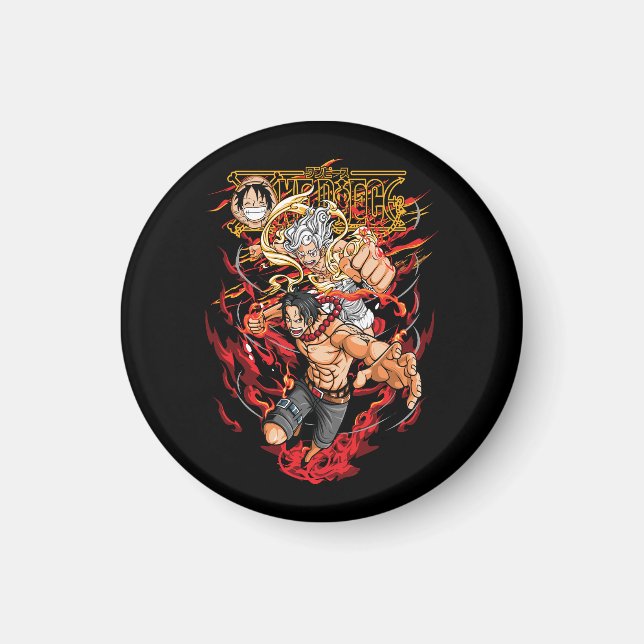 Mnagá One Piece Magnet (Vorne)