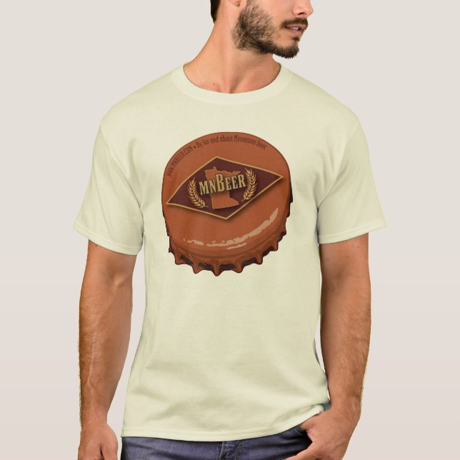 MNBeer Flaschenkapsel-T - Shirt (Vorderseite)
