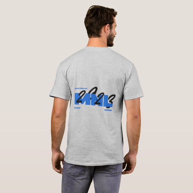 MNL 2023 Evolution Basic Herren T-Shirt (Schwarz voll)
