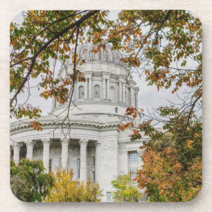 MO Capitol Herbst Getränkeuntersetzer