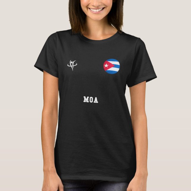 MOA Cuba Vintag Sports T-Shirt (Vorderseite)