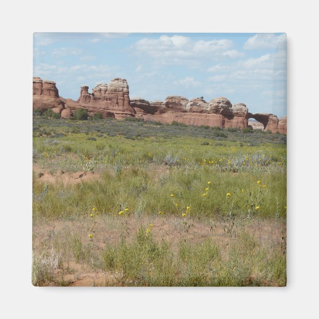 Moab-Landschaft Magnet (Vorne)