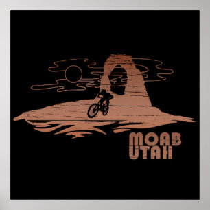 Moab mtb Mountainbike Poster