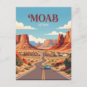 Moab USA Postkarte